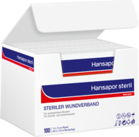 HANSAPOR steril Wundverband 10x15 cm